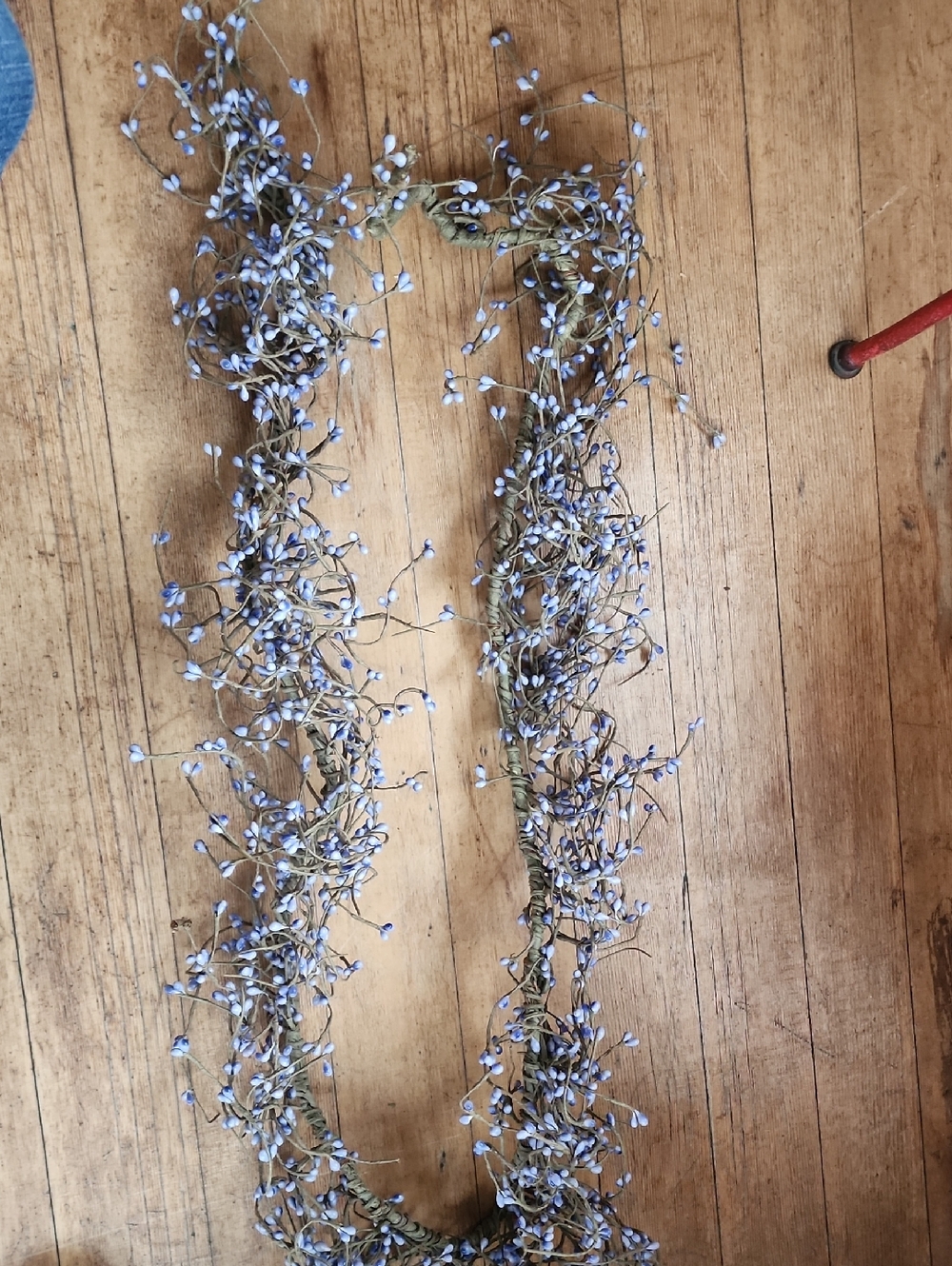 Lavender Blue Bead Garland